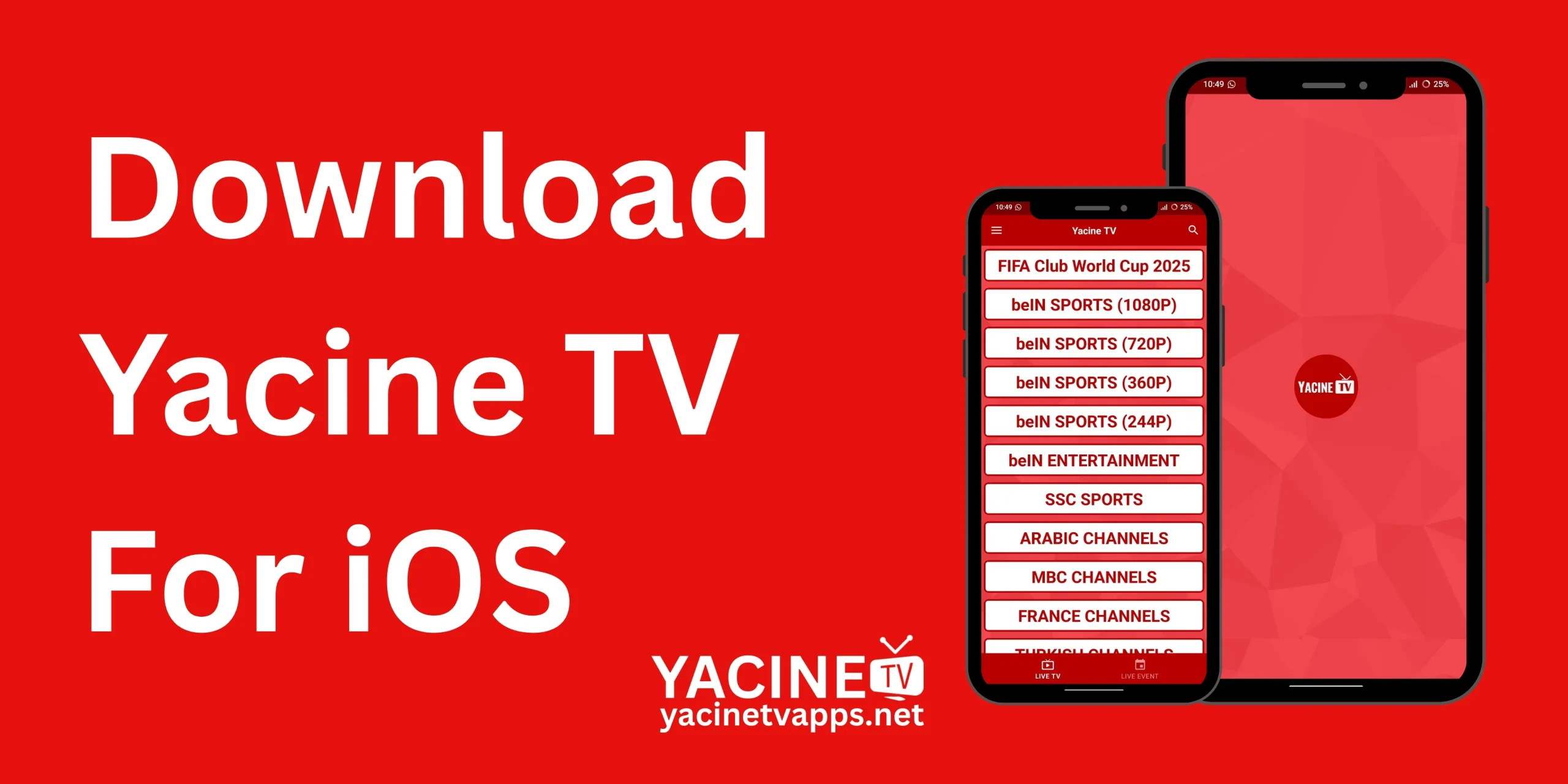 Download Yacine TV for iOS